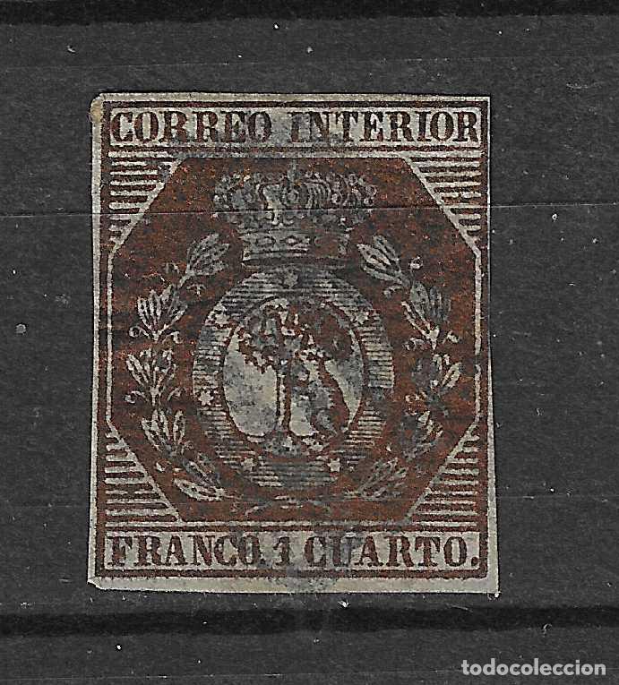 Sellos: 1853 ISABEL II EDIFIL 22&ordm; USADO - Foto 1