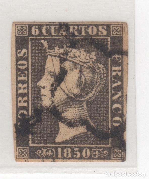 Sellos: 1850 Isabel II Edifil 1 tipo II - Foto 1