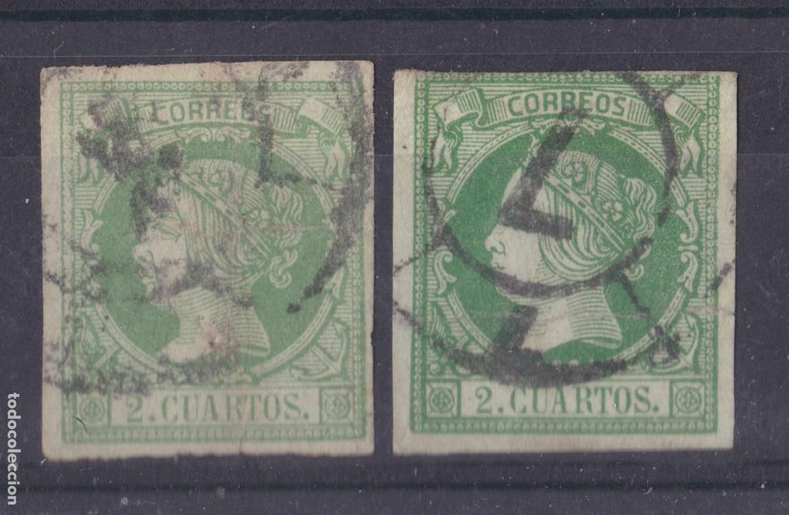 Sellos: SS11-CLASICOS Edifil 51 x 2 .VARIEDAD COLOR + 60 euros