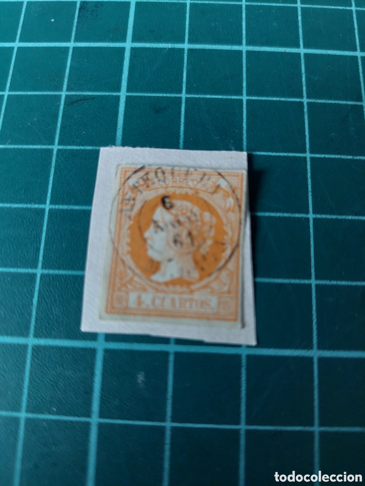 Sellos: ISABEL II MATASELLO ANTEQUERA 1861 - Foto 1