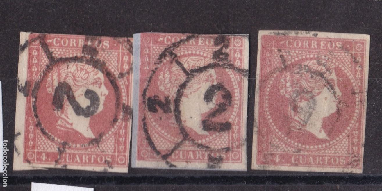 Sellos: SS42-Cl&aacute;sicos Edifil 48 x 3 Sellos. VARIEDAD CLICH&Eacute;