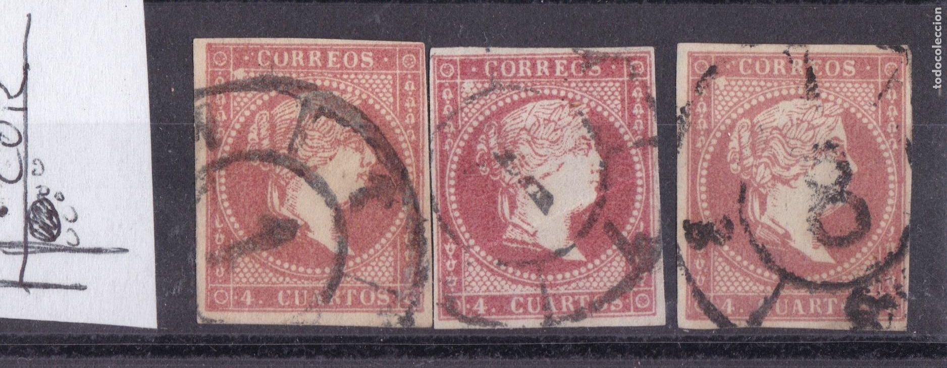 Sellos: SS43-Cl&aacute;sicos Edifil 48 x 3 Sellos VARIEDAD CLICH&Eacute;