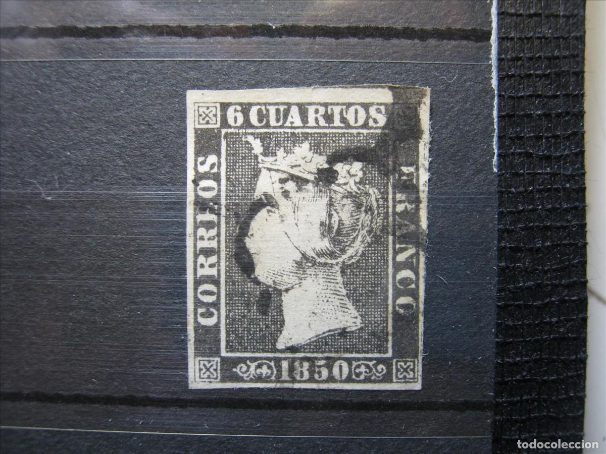 Sellos: ISABEL II EDIFIL 1A USADO PERFECTO.