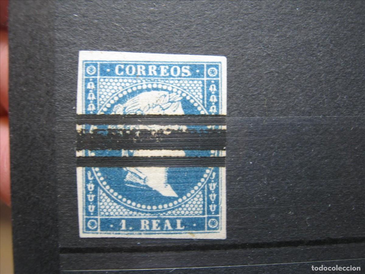 Sellos: ISABEL II EDIFIL 49 BARRADO PERFECTO. - Foto 1