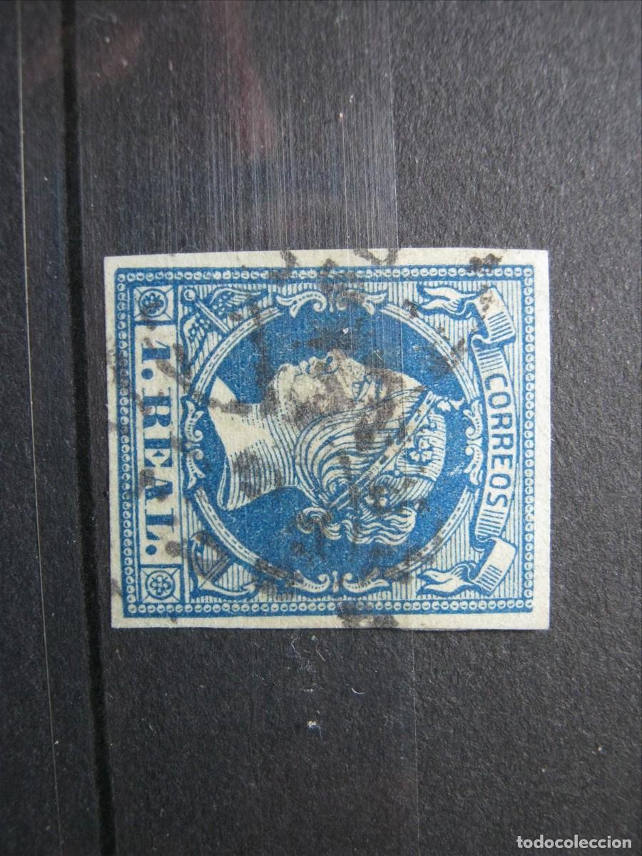 Sellos: ISABEL II EDIFIL 55 USADO PERFECTO PERFECTO.