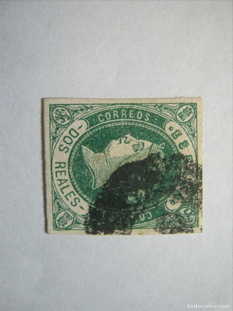 Sellos: ISABEL II EDIFIL 62 USADO PERFECTO. - Foto 1