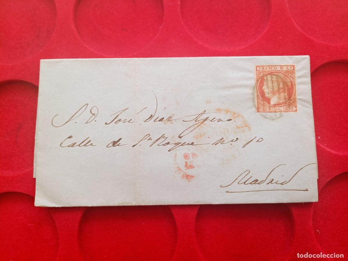 Sellos: ENVUELTA BADAJOZ A MADRID Jos&eacute; D&iacute;az Agero y Gonz&aacute;lez, Diputado a Cortes