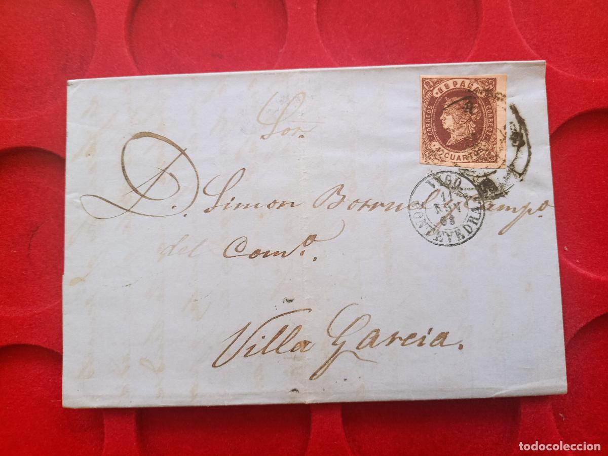 Sellos: CARTA ENTERA, VIGO VILLGARCIA DE AROSA