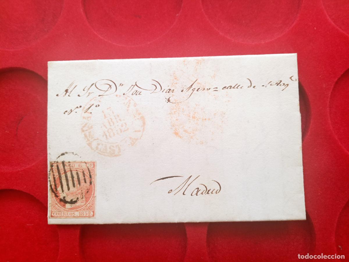 Sellos: SALAMANCA A MADRID, CARTA ENTERA Jos&eacute; D&iacute;az Agero y Gonz&aacute;lez, Diputado a Cortes