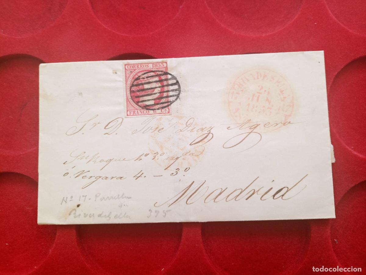 Sellos: RIBADESELLA A MADRID, ENVUELTA Jos&eacute; D&iacute;az Agero y Gonz&aacute;lez, Diputado a Cortes