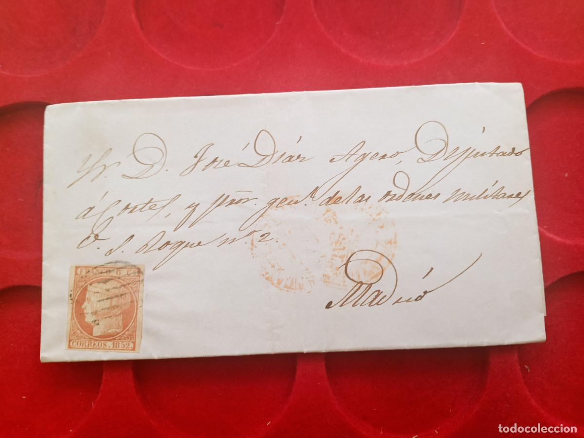 Sellos: SALAMANCA, ENVUELTA Jos&eacute; D&iacute;az Agero y Gonz&aacute;lez, Diputado a Cortes por Ciudad Rodrigo