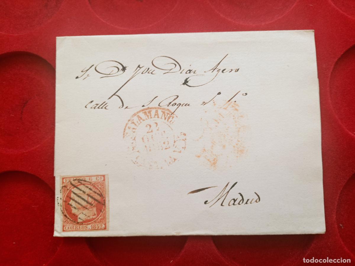 Sellos: ENVUELTA SALAMANCA Jos&eacute; D&iacute;az Agero y Gonz&aacute;lez, Diputado a Cortes por Ciudad Rodrigo