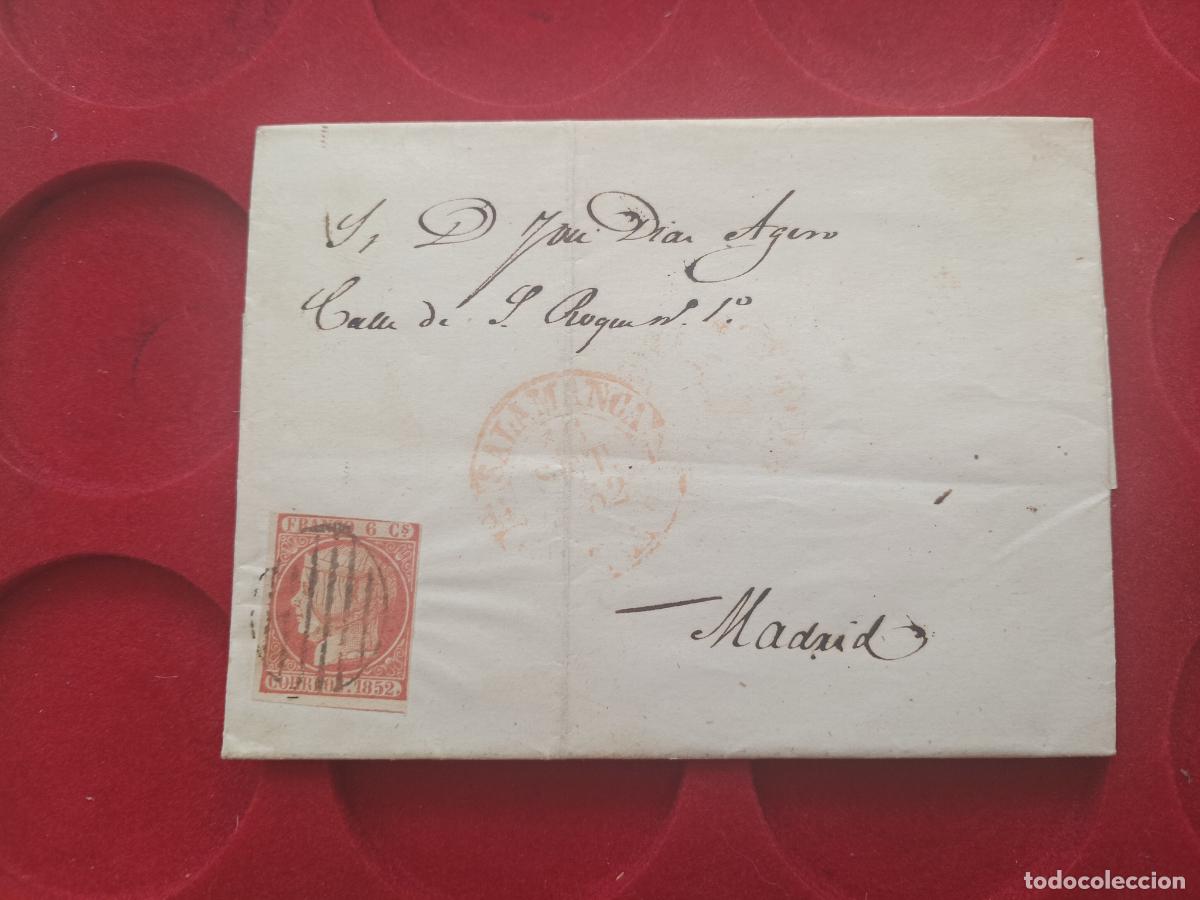 Sellos: ENVUELTA. SALAMANCA. Jos&eacute; D&iacute;az Agero y Gonz&aacute;lez, Diputado a Cortes