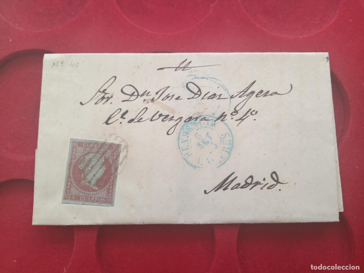 Sellos: ENVUELTA. PLASENCIA. Jos&eacute; D&iacute;az Agero y Gonz&aacute;lez, Diputado a Cortes