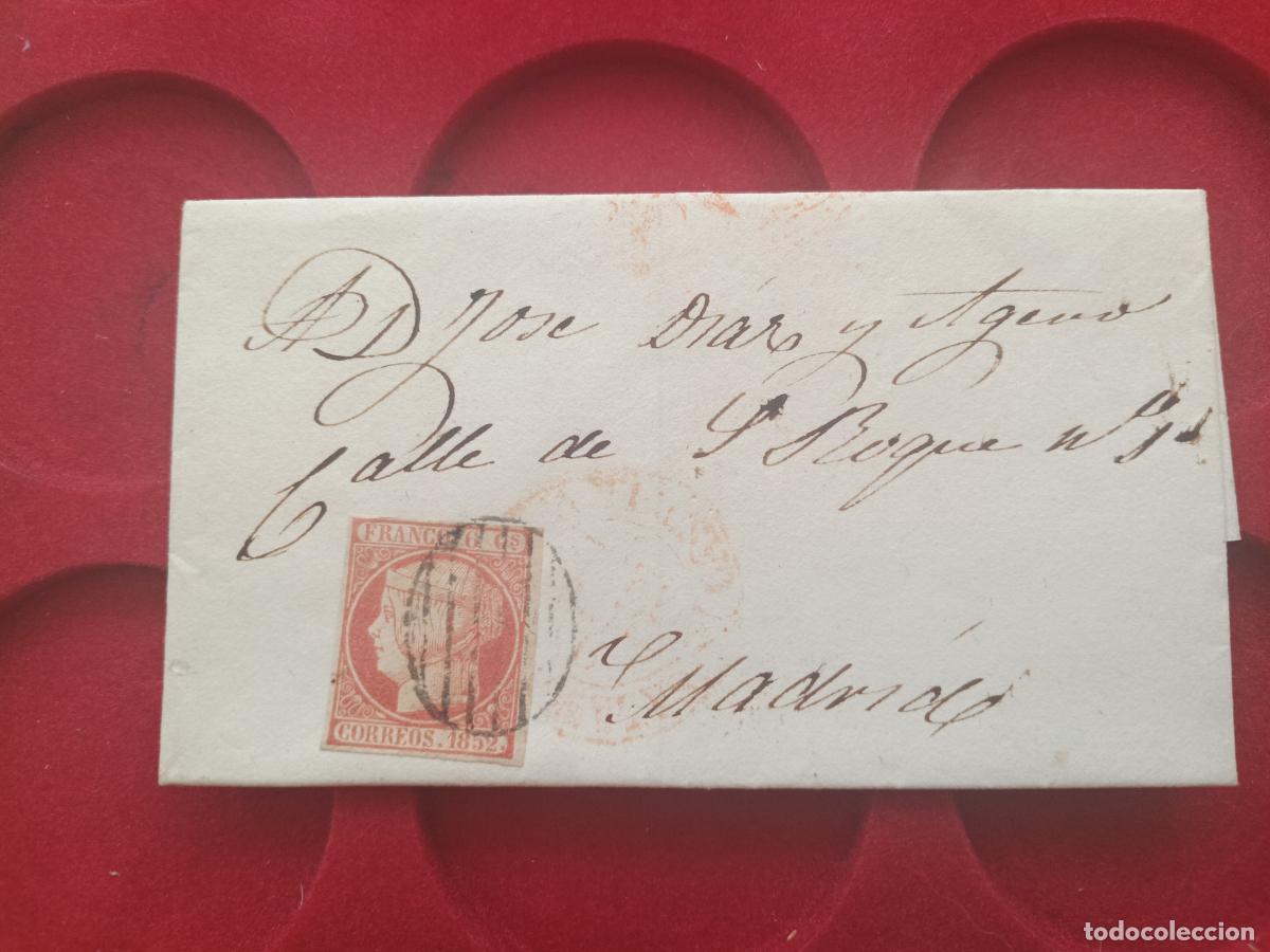 Sellos: ENVUELTA. A MADRID. Jos&eacute; D&iacute;az Agero y Gonz&aacute;lez, Diputado a Cortes