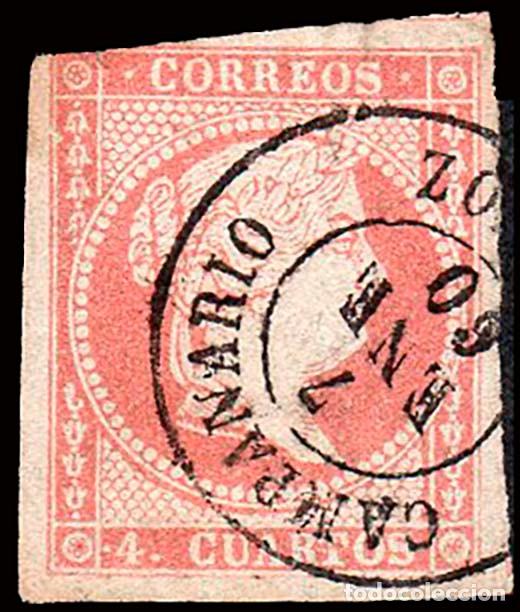 Sellos: Badajoz - Edi o 48 - 4 cuartos - Mat Fech. Tp. II &rdquo;Campanario&rdquo;