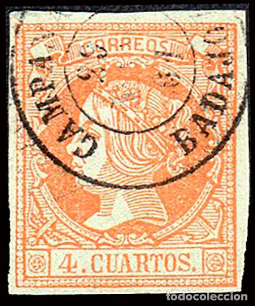 Sellos: Badajoz - Edi o 52 - 4 cuartos - Mat Fech. Tp. II &rdquo;Campanario&rdquo;