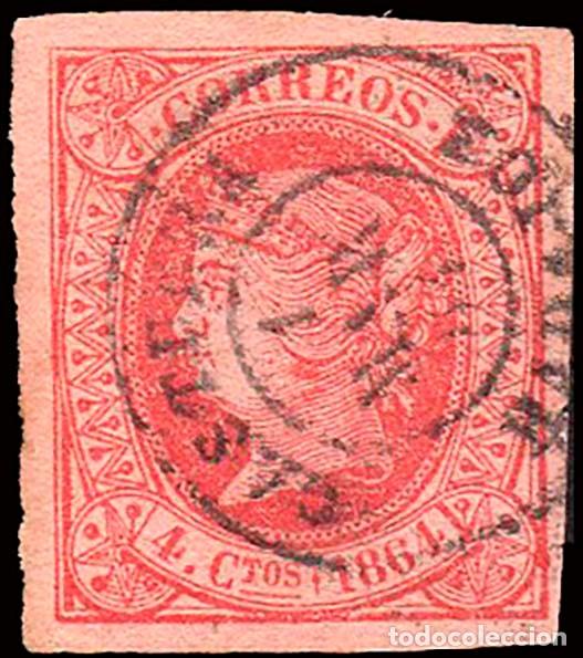 Sellos: Badajoz - Edi o 64 - 4 cuartos - Mat Fech. Tp. II &rdquo;Castuera&rdquo;