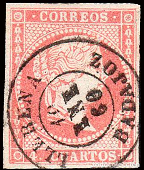Sellos: Badajoz - Edi o 48 - 4 cuartos - Mat Fech. Tp. II &rdquo;Llerena&rdquo;