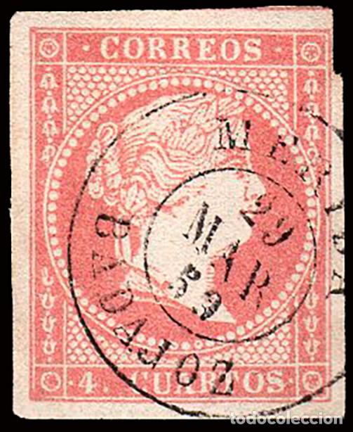 Sellos: Badajoz - Edi o 48 - 4 cuartos - Mat Fech. Tp. II &rdquo;M&eacute;rida&rdquo;