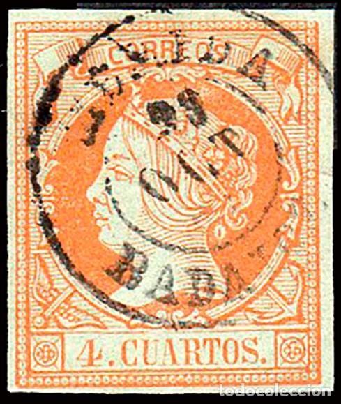 Sellos: Badajoz - Edi o 52 - 4 cuartos - Mat Fech. Tp. II &rdquo;M&eacute;rida&rdquo;