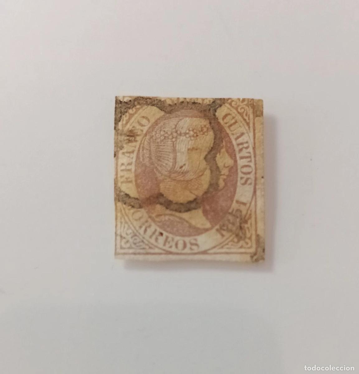 Sellos: sellos Espa&ntilde;a 1851 Edifil 7