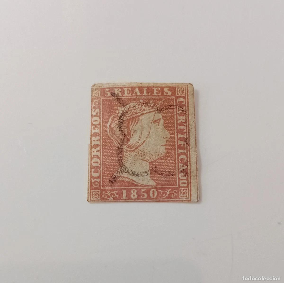 Sellos: sellos Espa&ntilde;a 1850 Edifil 3 - Foto 1