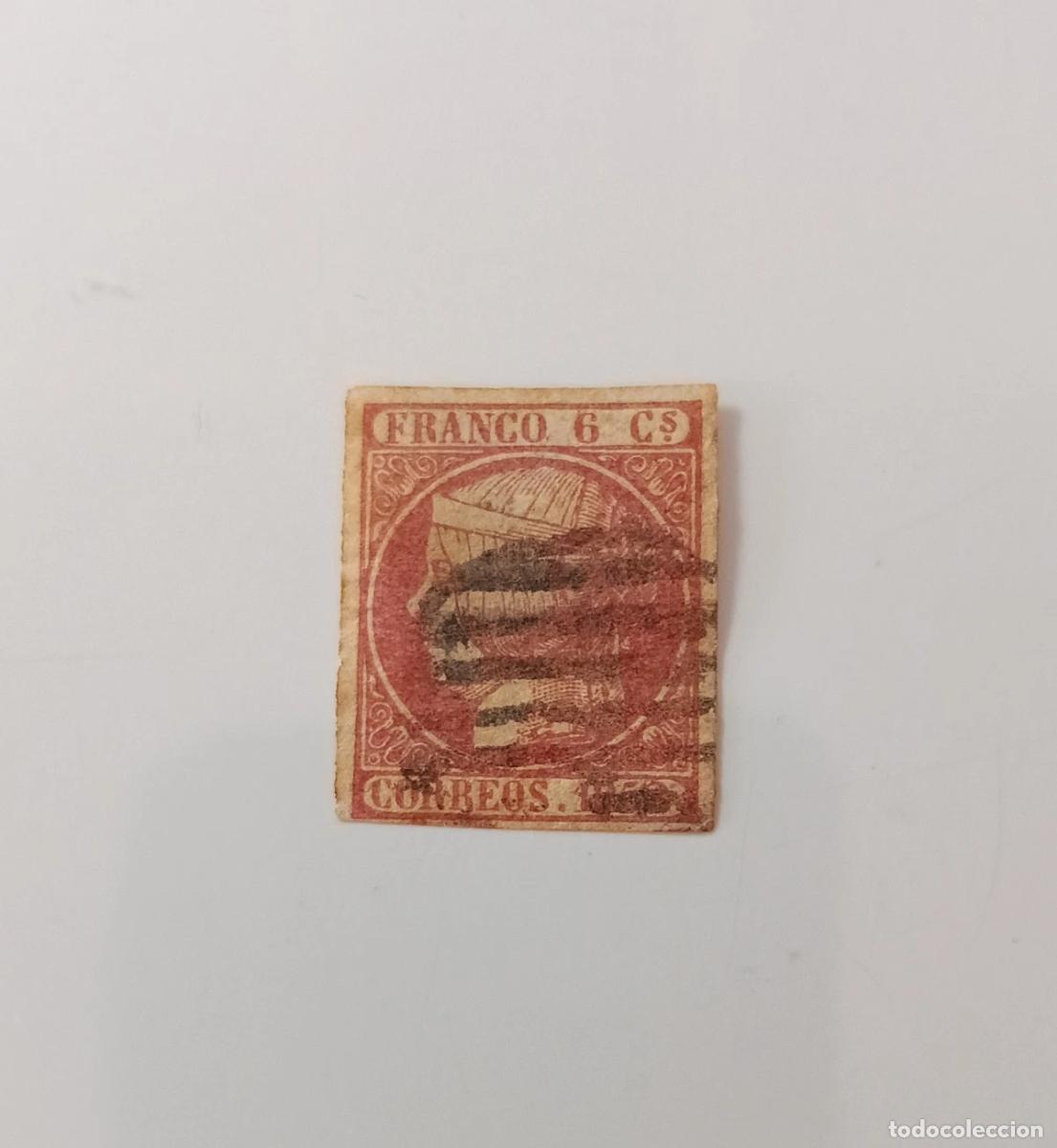 Sellos: sellos Espa&ntilde;a 1852 Edifil 12