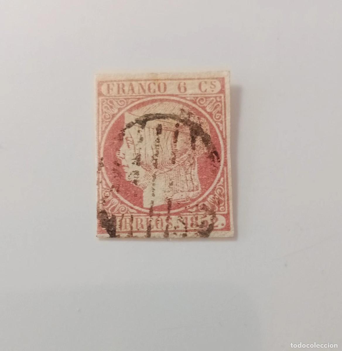 Sellos: sellos Espa&ntilde;a 1852 Edifil 12