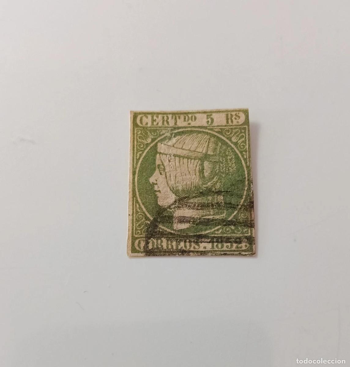 Sellos: sellos Espa&ntilde;a 1852 Edifil 15 - Foto 1