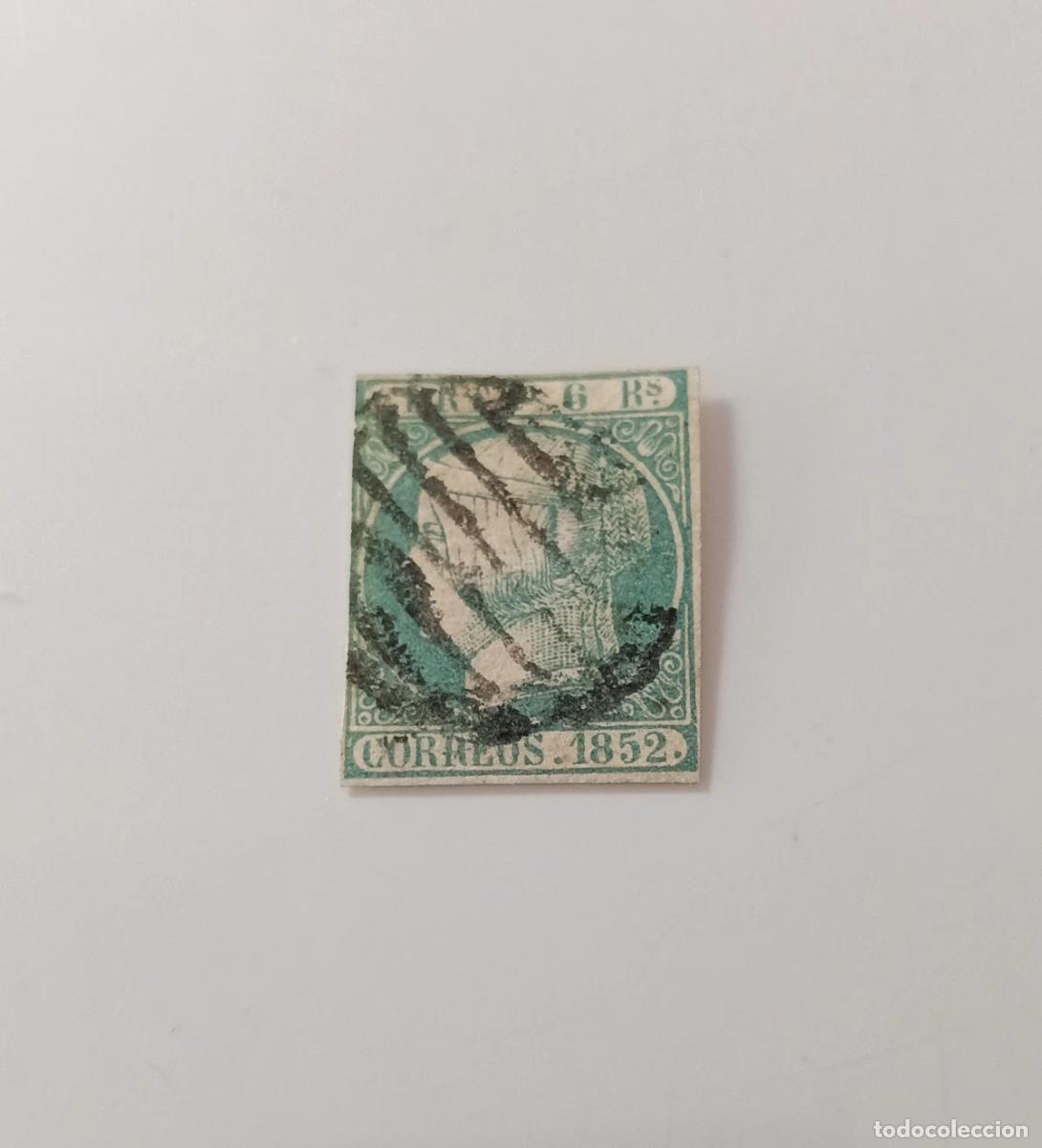 Sellos: sellos Espa&ntilde;a 1852 Edifil 16