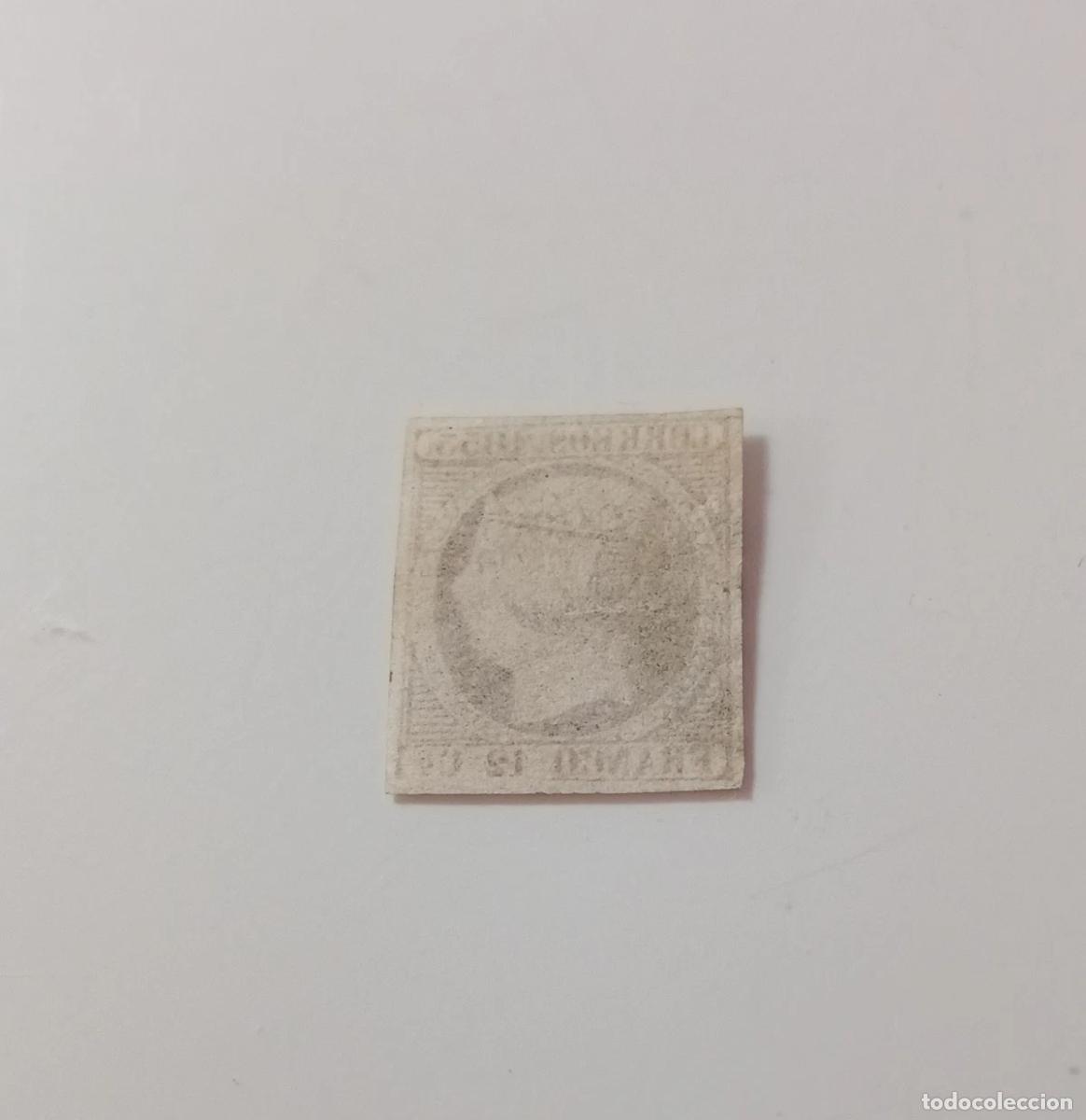 Sellos: sellos Espa&ntilde;a 1853, Edifil 18 - Foto 2