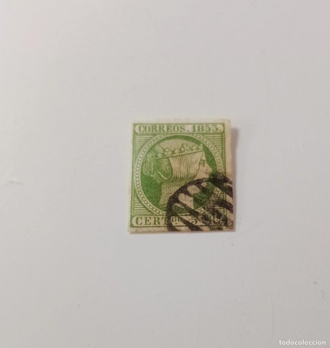 Sellos: sellos Espa&ntilde;a 1853, Edifil 20