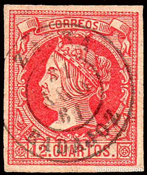 Sellos: Badajoz - Edi o 53 - 12 cuartos - Mat Fech. Tp. II &rdquo;Zafra&rdquo;