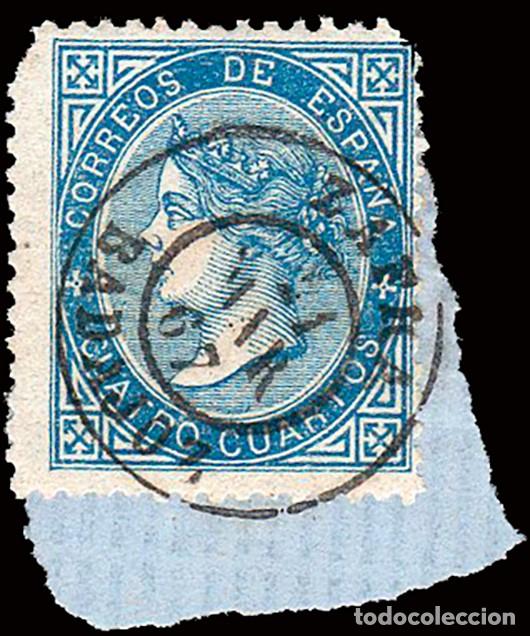Sellos: Badajoz - Edi o 88 - 4 cuartos - Fragmento Mat Fech. Tp. II &rdquo;Zafra&rdquo;