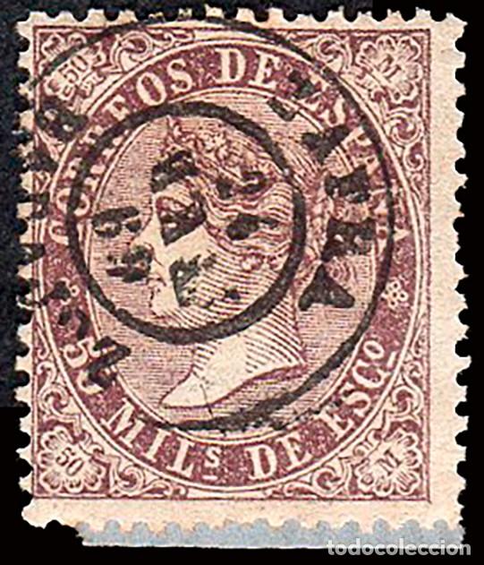 Sellos: Badajoz - Edi o 98 - 50 mil&eacute;simas - Fragmento Mat Fech. Tp. II &rdquo;Zafra&rdquo;