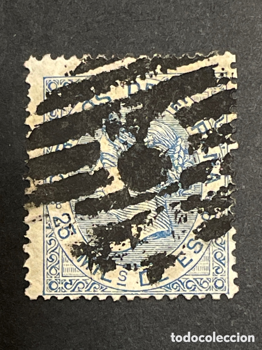 Sellos: Edifil 97 25 mil&eacute;simos escudo Isabel II 1968, usado,