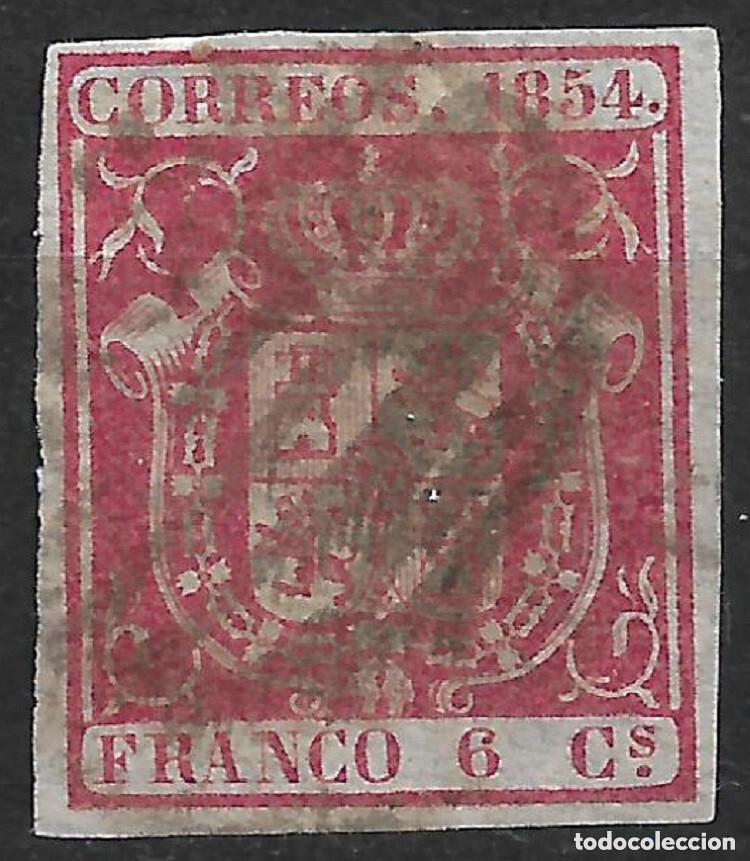 Sellos: espa&ntilde;a 1854 edifil 24 usado - 33/1