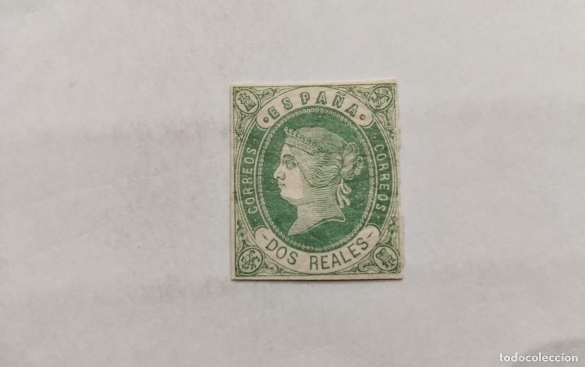 Selos: ESPA&Ntilde;A - 1862 - ISABEL II - EDIFIL 62 - MNH** - NUEVO
