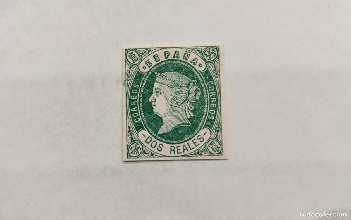 Stamps: ESPA&Ntilde;A - 1862 - ISABEL II - EDIFIL 62 - MH* - NUEVO