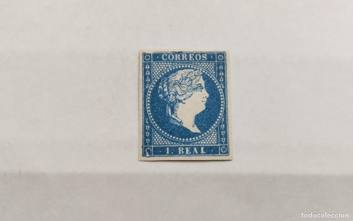 Briefmarken: ESPA&Ntilde;A - 1855 - ISABEL II - EDIFIL 49 - MH* - NUEVO