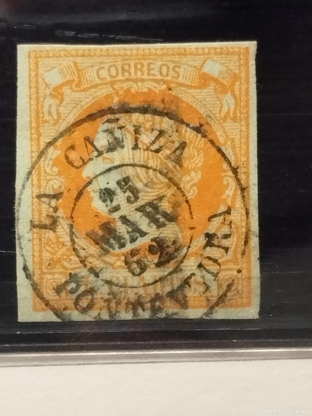 Selos: JT - ESPA&Ntilde;A - EDIFIL 52. FECHADOR DE LA CA&Ntilde;IZA. TIPO II. PONTEVEDRA. MUY RARO