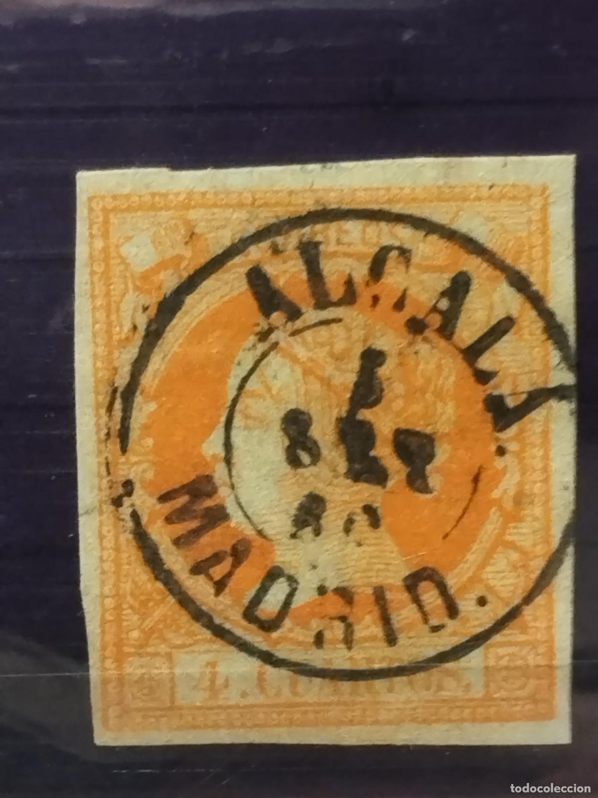 Timbres: JT - ESPA&Ntilde;A - EDIFIL 52. FECHADOR DE ALCALA. TIPO II. MADRID. LUJO.