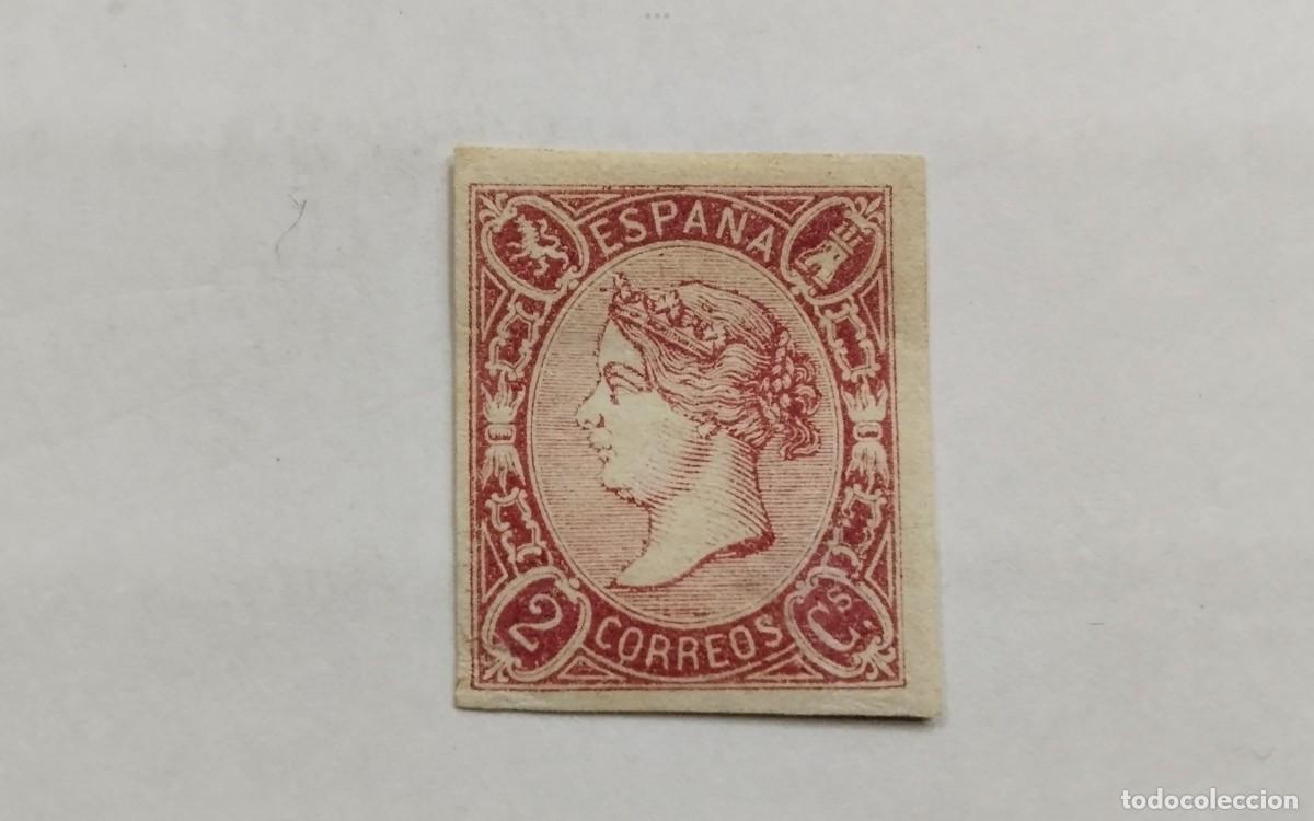 Briefmarken: ESPA&Ntilde;A - 1865 - ISABEL II - EDIFIL 69 - MARGENES COMPLETOS -COLOR VIVO - MH* - NUEVO