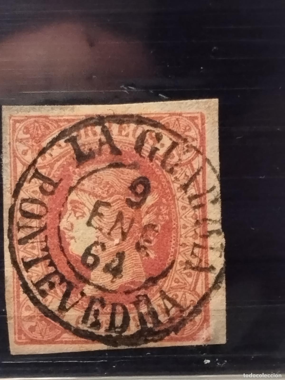 Briefmarken: JT - ESPA&Ntilde;A - EDIFIL 64. FECHADOR DE LA GUARDIA. TIPO I. PONTEVEDRA. LUJO