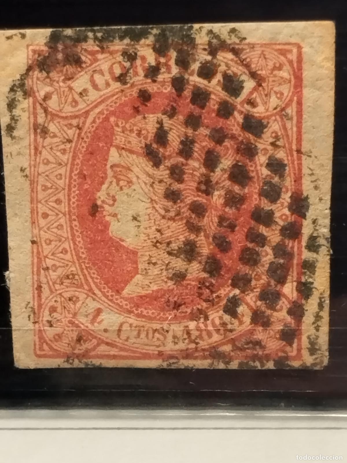 Timbres: JT - ESPA&Ntilde;A - EDIFIL 64. MATASELLOS DE PUNTOS. BURGOS. MUY BONITO.