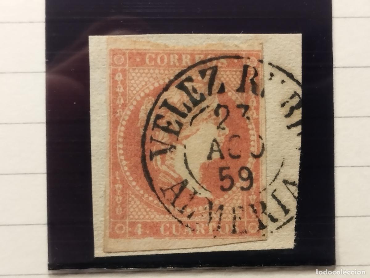 Timbres: JT - ESPA&Ntilde;A - EDIFIL 48. FECHADOR DE VELZ RUBIO. ALMERIA. TIPO I. MUY BONITO