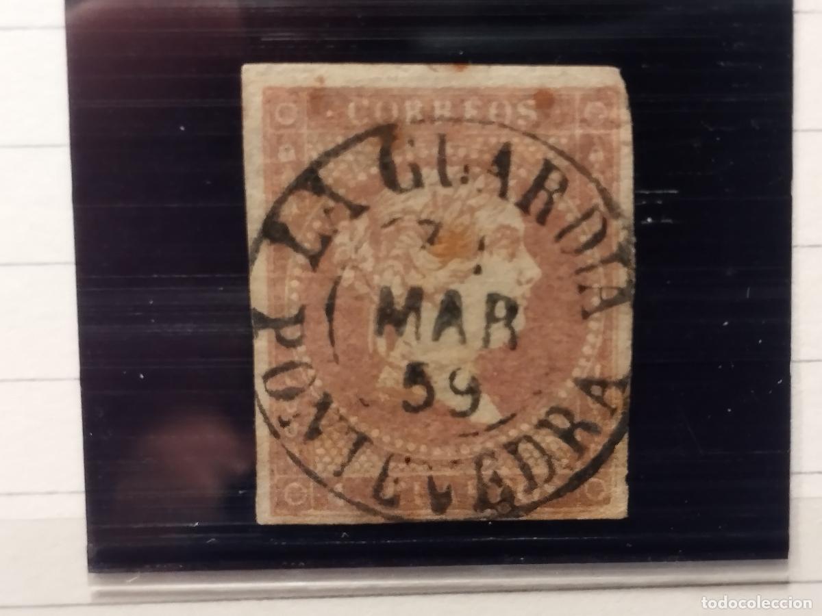 Timbres: JT - ESPA&Ntilde;A-EDIFIL 48. FECHADOR DE LA GUARDIA. PONTEVEDRA. TIPO I. LUJO