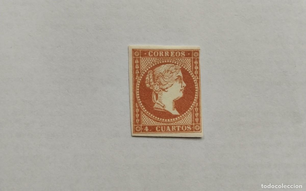 Stamps: ESPA&Ntilde;A - 1855 - ISABEL II - EDIFIL 48 - MH* - NUEVO