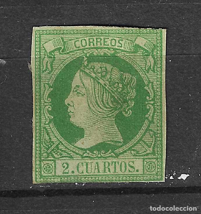 Sellos: ISABEL II 1860 EDIFIL 51* NUEVO - Foto 1
